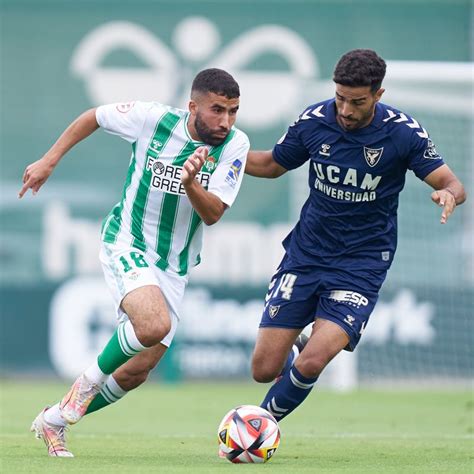 Betis Deportivo 2 0 UCAM Murcia Con Yanis Senhadji y Ángel Ortiz on