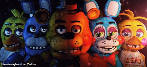 Blender Nostalgic Fnaf Poster Remake By Minecraftbonzigamer On Deviantart