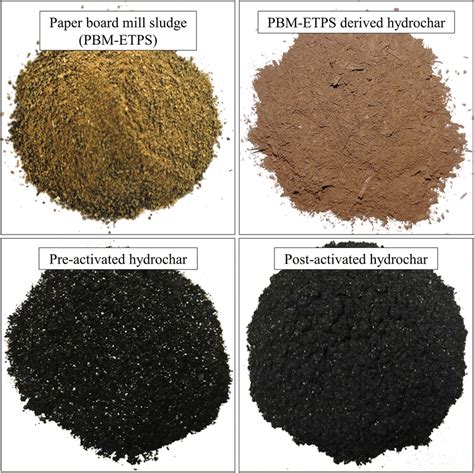 Visual Interpretation Of Paper Board Mill ETP Sludge And Its Derived