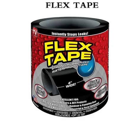 Flex Tape Pipe Repairing Leaking Seal SUPER Strong Rubberized