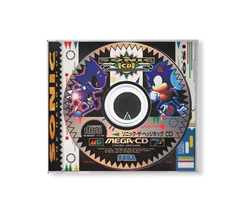 Sonic The Hedgehog CD SEGA Mega CD Retro Games Reproduction