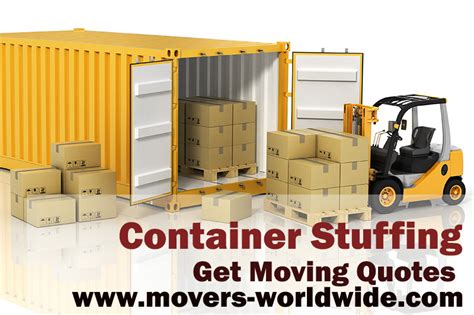 Container Stuffing | Get Multiple Moving Quotes