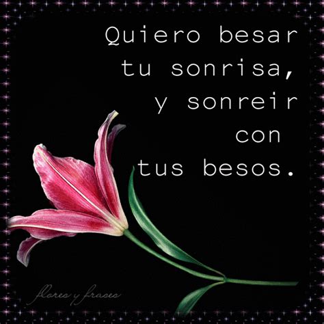 Flores Y Frases Quiero Quiero Besarte Frases De Flores Mensajes