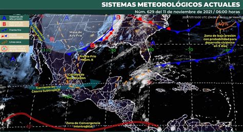 Clima ¿qué Zonas Serán Las Mas Afectadas Por El Nuevo Frente Frío