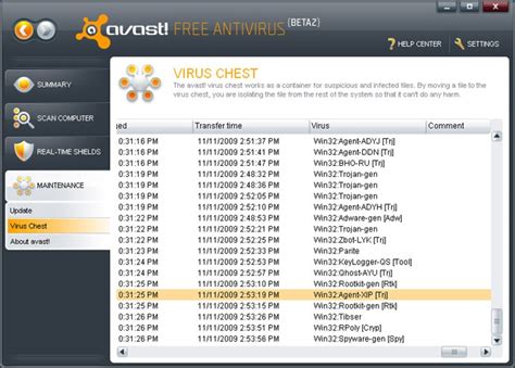 Avast Free Antivirus Beta