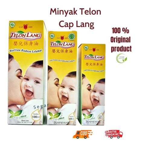 Jual Minyak Telon Cap Lang Ml Meredakan Perut Kembung