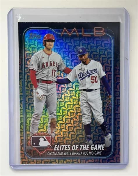 Topps Series Shohei Ohtani Mookie Betts Elites Of Game Holiday