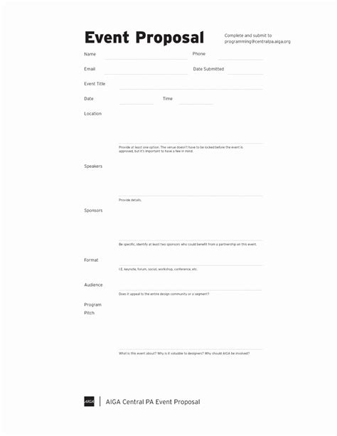 Proposal Outline Template Peterainsworth