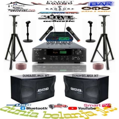 Jual Paket Karaoke Sound System Bmb 10 Inch Ampli System Digital Di