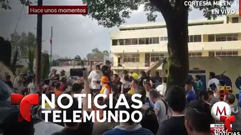 En Vivo Lo último Sobre El Terremoto Que Sacudió Hoy A Ciudad De México Noticiero Telemundo