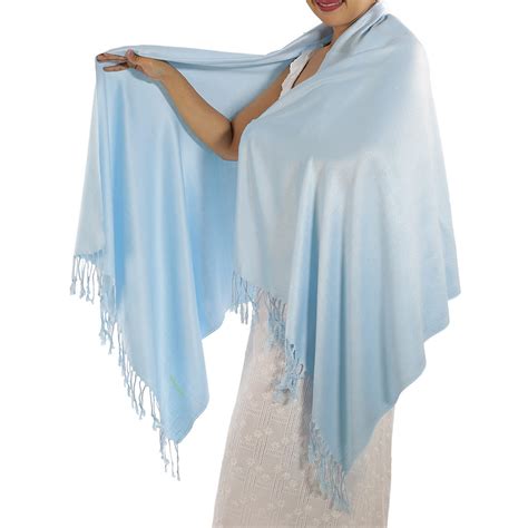 Looking For A Beautiful Baby Blue Pashmina