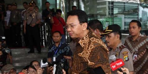 KPK Periksa Ahok Sebagai Saksi Dalam Kasus Korupsi Pengadaan LNG