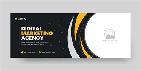 Digital Marketing Agency Social Media Facebook Cover Template Web