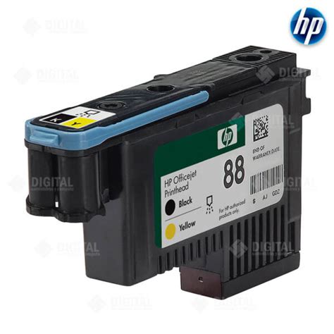 Cabezal Hp C A Negro Yellow Original Lym Digital