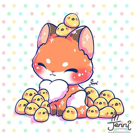 Cute Kawaii Animals Drawings