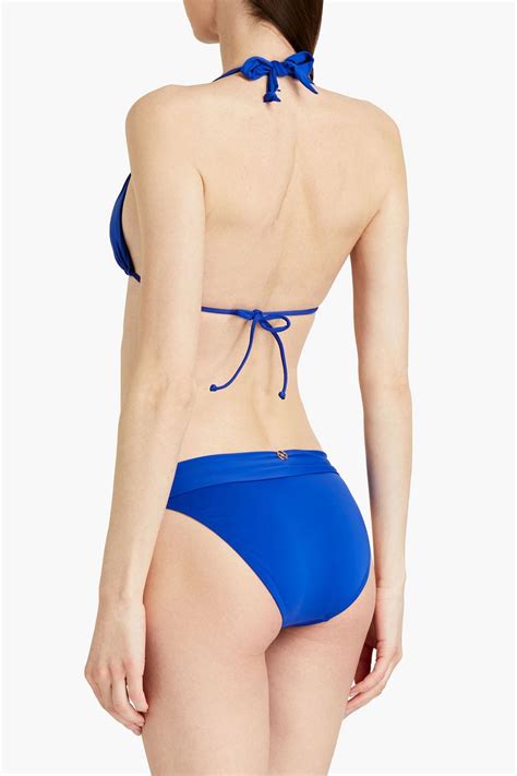 Vix Paula Hermanny Triangle Bikini Top The Outnet