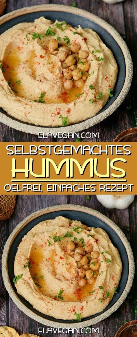 Hummus Kann Man Ganz Einfach Selber Machen Und Er Schmeckt Mindestens