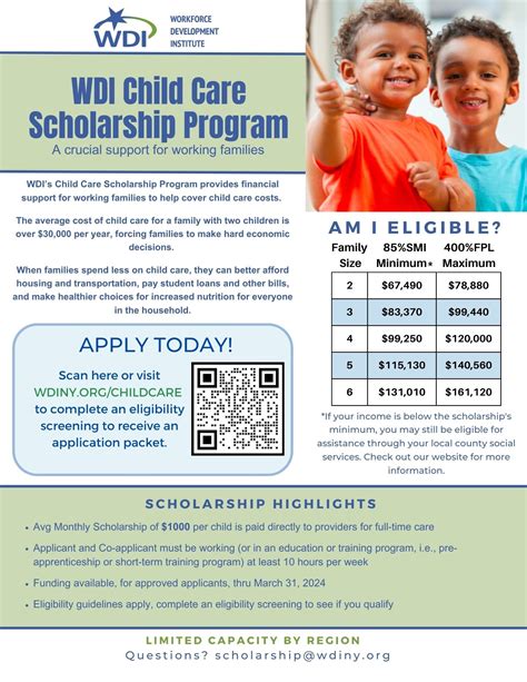 Workforce Development Institute Explore Our Work Child Care Program