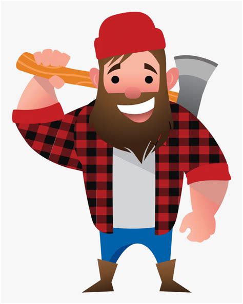 Lyco Lumberjack Man Cartoon Png Transparent Png Transparent Png