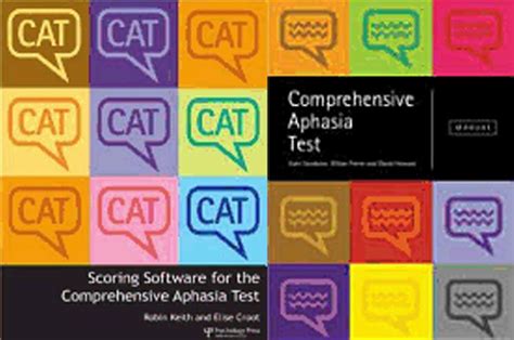 Comprehensive Aphasia Test Manual Pdf