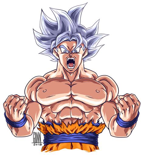 Gonn Artworks Ultra Instinct Mastered Commission Fanart