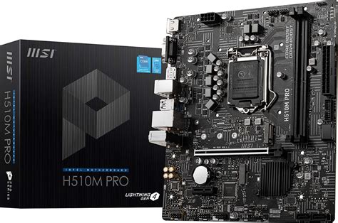 Msi H510m Pro E Motherboard User Guide