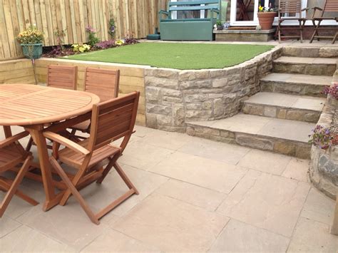 Recently Finished A Very Small Split Level Garden In The Centre Of