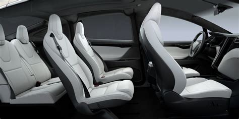 Tesla Updates Model X With New Front Seats For More Space And Seat Pockets Electrek