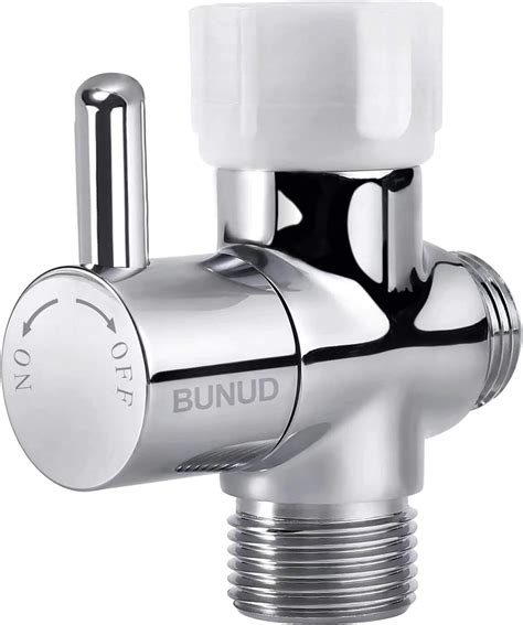 Buy Metal Bidet T Adapter With Shut Off Valve T Valve For Bidet And