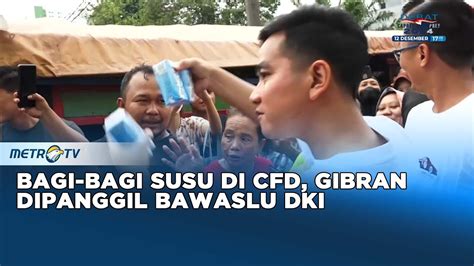 Kawal Pemilu Diduga Langgar Kampanye Gibran Dipanggil Bawaslu DKI