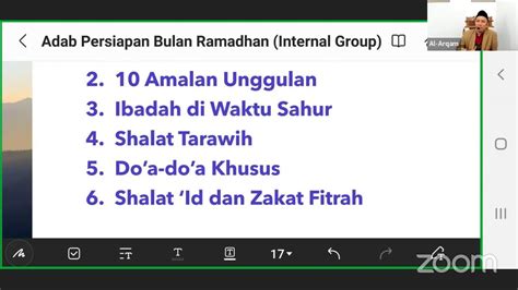 Adab Menyambut Ramadhan Ust DR Wido Supraha YouTube