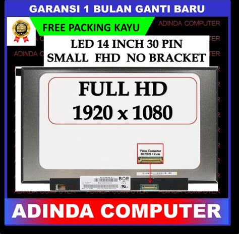 Jual Lcd Led Asus Inch Slim Pin Fhd Small No Bracket Di Lapak