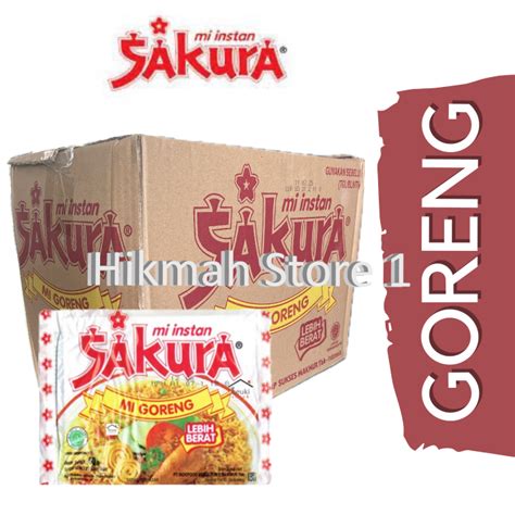 Jual Mie Sakura Goreng Isi Pcs Dus Mie Instant Sakura Goreng