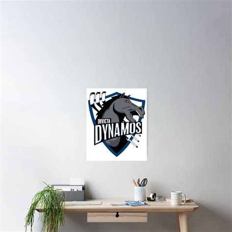 Invicta Dynamos Logo Poster For Sale By Royandre Redbubble