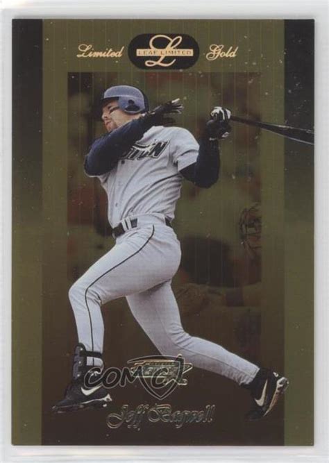 Leaf Limited Gold Jeff Bagwell For Sale Online Ebay