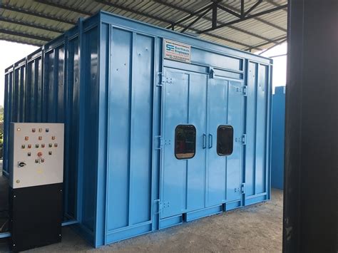 Blue Downdraft Dry Type Paint Booth At Rs 2000000 In Pune ID