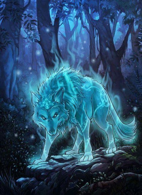 Pin By Petit Pingouin On Wolves Fantasy Wolf Mythical Animal Spirit