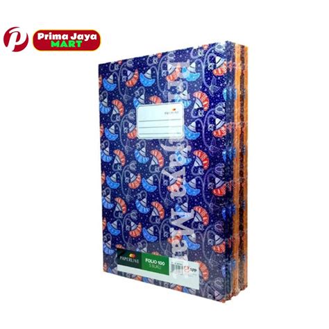 Jual Buku Tulis Hardcover Paperline Quarto Kuarto Kwarto 200 Lembar