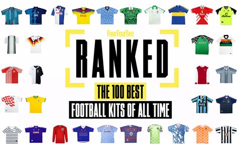 Ranked! The 100 best football kits of all time | FourFourTwo