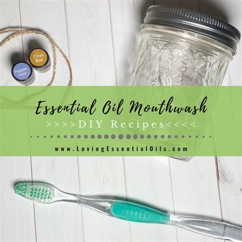 Homemade Peppermint And Tea Tree Oil Mouthwash Loving Essential Oil