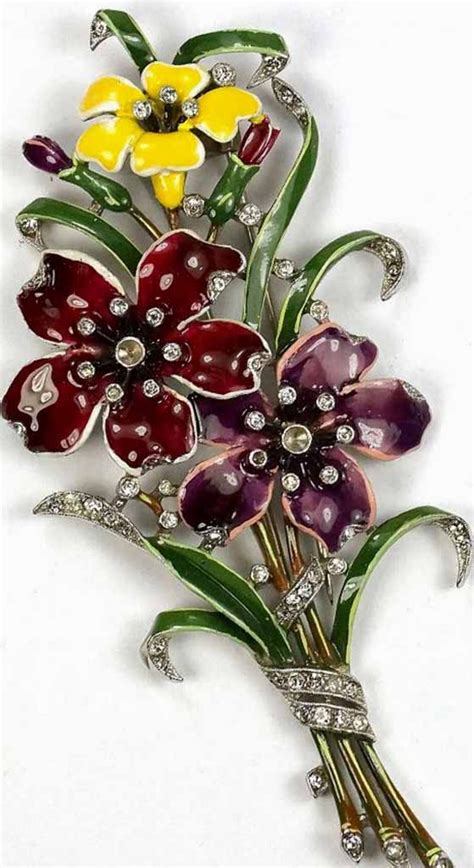 Украшения, которые вдохновляют | Floral jewellery, Vintage jewelry ...