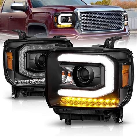 NEW LED Halos For Your GMC Sierra 1500 Headlights 48 OFF