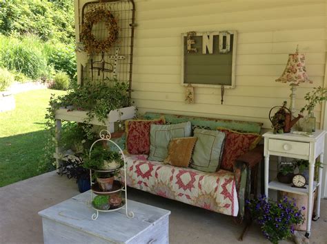 My Shabby Cottage Style Porch Shabby Chic Patio Shabby Chic Porch