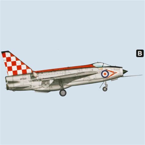 Trumpeter BAC Lightning F Mk3 Military Aircraft Model Kit Scale 1 72