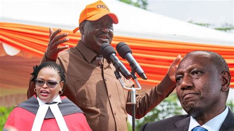 Shame On You Raila Odinga Rubishes Ruto S Meeting With Cj Koome