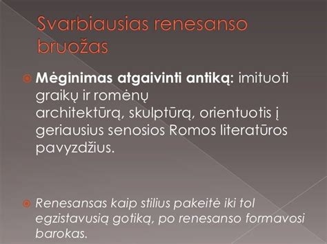 Renesansas europoje