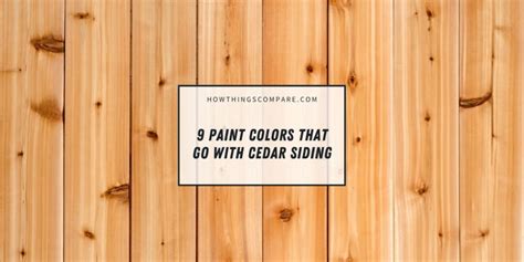 9 Paint Colors That Go With Cedar Siding (Best Options ...