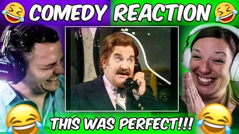 The Two Ronnies Crossed Lines Reaction Youtube