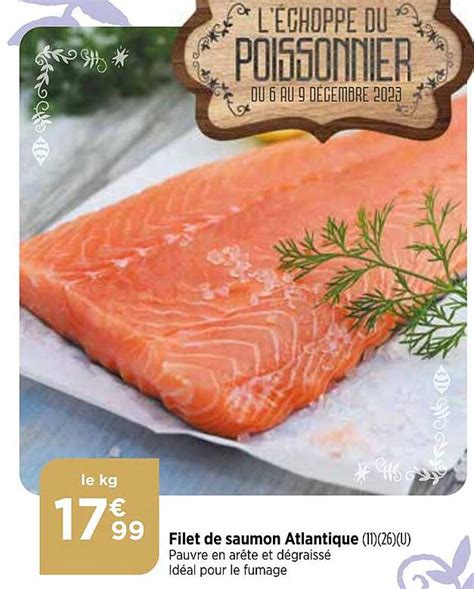 Promo Filet De Saumon Atlantique Chez Bi1 ICatalogue Fr