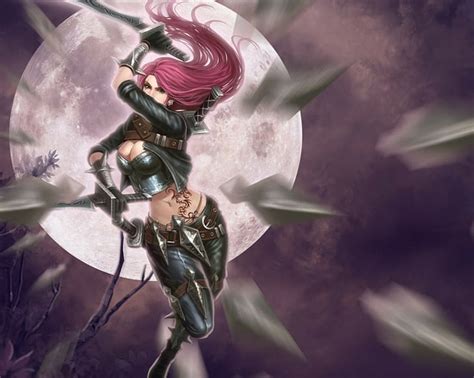 Liga De Leyendas Katarina La Hoja Siniestra Fondo De Pantalla Hd Wallpaperbetter